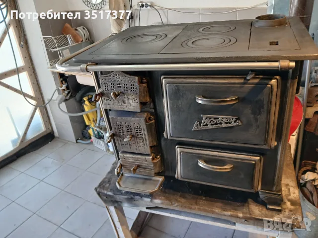печка на дърва БАЛКАН 4, снимка 6 - Отоплителни печки - 56581387