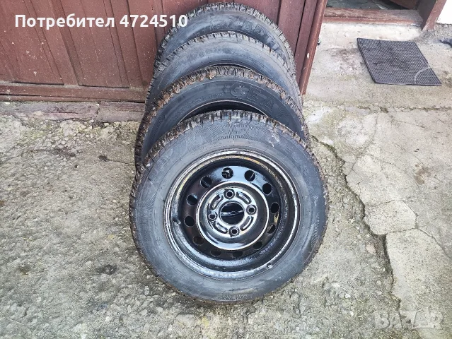зимни гуми 13 цола и джанти за Форд Ка 