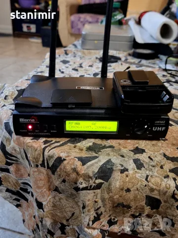 BIEMA WIRELESS UHF 58/SM3, снимка 3 - Микрофони - 56747688