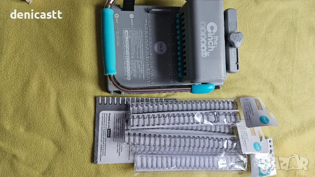 Cinch Book Binding we r memory keepers  машина за подвързване 