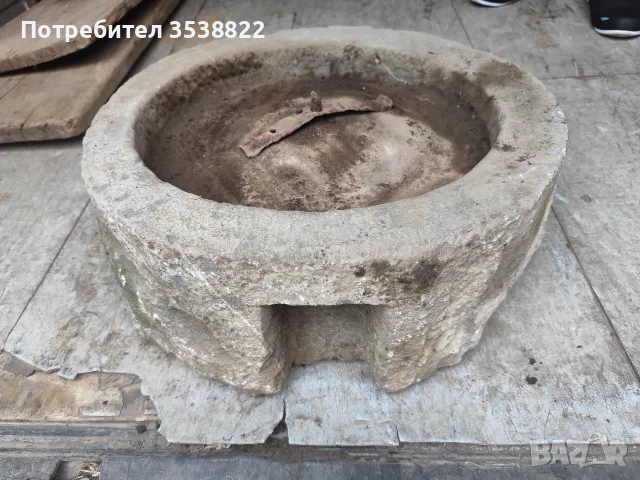 Камък хромел ръчна мелница , снимка 4 - Антикварни и старинни предмети - 56631875
