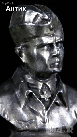 Бюст. Статуетка. Фигурка. Пилот на Луфтвафе., снимка 2 - Колекции - 56677509