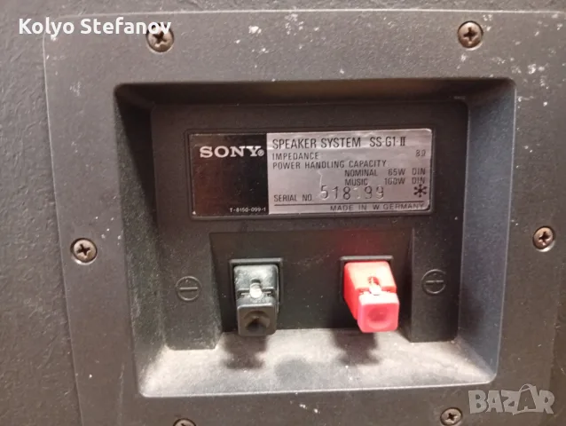  Тонколони Sony SS-G1, снимка 8 - Тонколони - 56553727