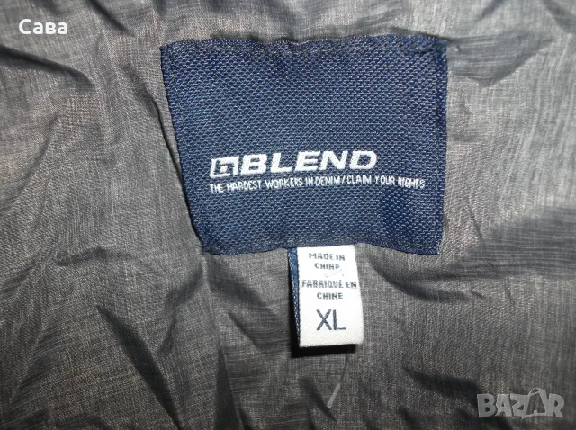 Зимно яке BLEND  мъжко,Л, снимка 7 - Якета - 56639078