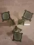 Ретро стъклени вази / 3 броя, снимка 2
