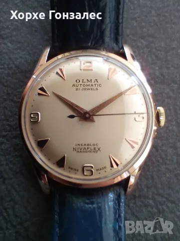 Olma automatic 18k, 33mm