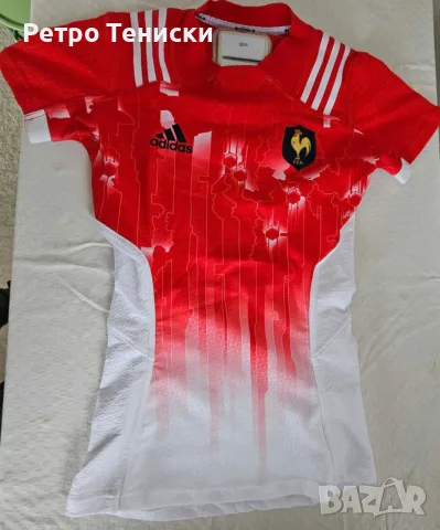 тениска • adidas • бяло • размер XS • Деца