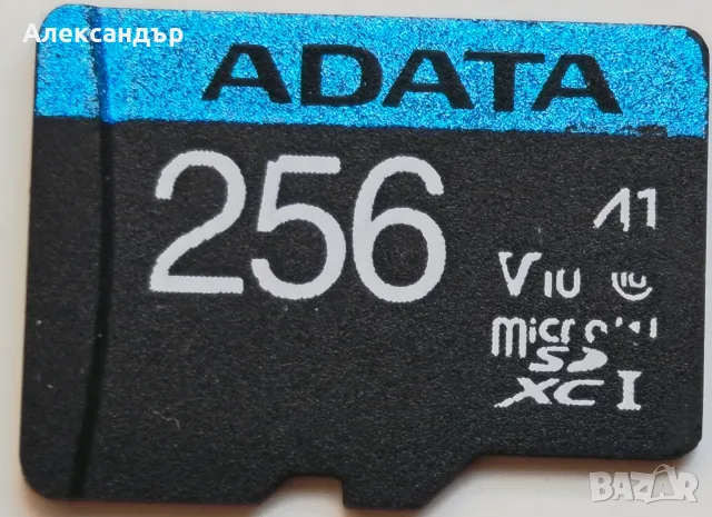 A-DATA micro sd-256GB, снимка 2 - Карти памет - 56633159