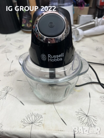 Russell Hobbs 24662-56 Mini Chopper – стъклен чопър 1L, 200W