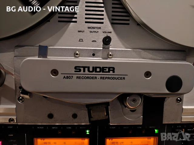 Studer A807 ролков магнетофон, снимка 8 - Декове - 56617817
