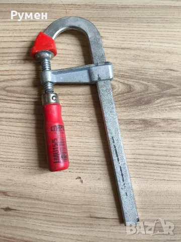 Качествени немски дърводелски стяги Bessey и един Stabil, снимка 2 - Стяги - 56644138