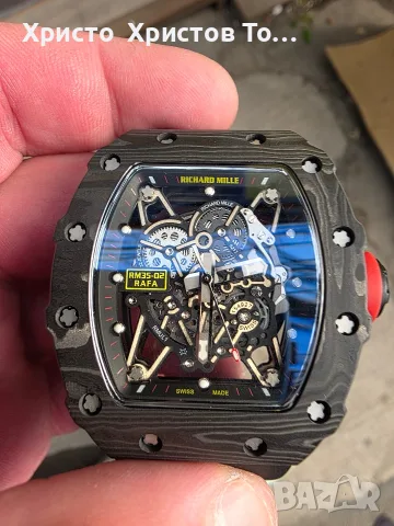 CLONING!!!Мъжки механичен луксозен часовник RICHARD MILLE 
