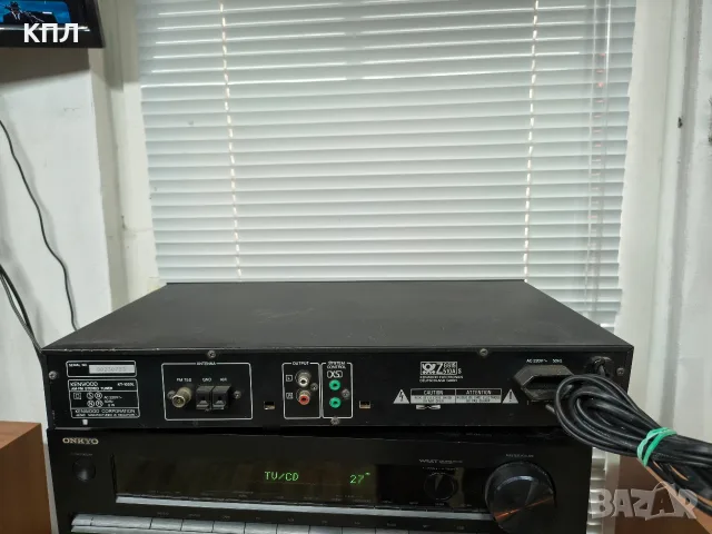 Тунер KENWOOD KT-1020, снимка 5 - Ресийвъри, усилватели, смесителни пултове - 56700157