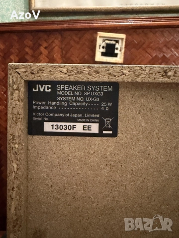 Чифт колони JVC, снимка 4 - Тонколони - 56646000