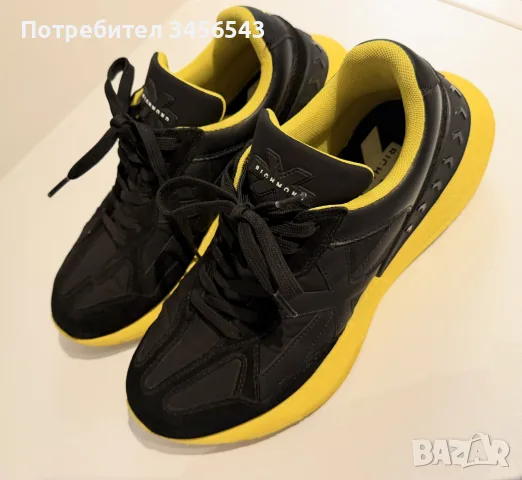 👟 John Richmond – Black & Yellow | №41, снимка 4 - Спортни обувки - 56583013