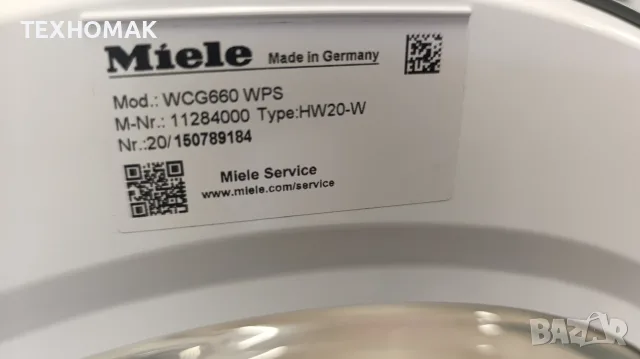 Пералня MIELE клас А 9кг. , снимка 11 - Перални - 56641229