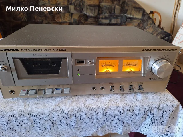 NORDMENDE CD 1050 HI FI STEREO CASSETTE DECK. MADE IN WEST GERMANY.