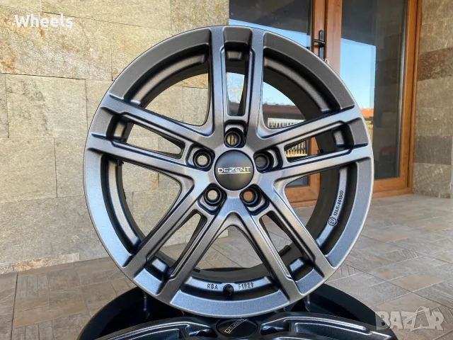 16" 5x100 Dezent TZ Graphite Matt - Vw Skoda Audi Seat 