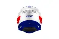Мотокрос каска UFO RAYSON WHITE/RED/BLUE, снимка 2