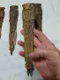  Старинен бронзов обков за мебели, снимка 2