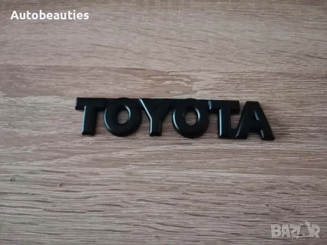 черен надпис емблема Тойота/Toyota D4D