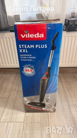 ​Парочистачка Vileda Steam Plus XXL / Паров моп Vileda 40 cm