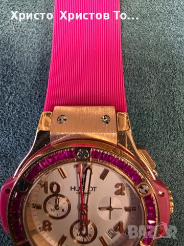 Дамски луксозен часовник Hublot , снимка 2 - Дамски - 56716181