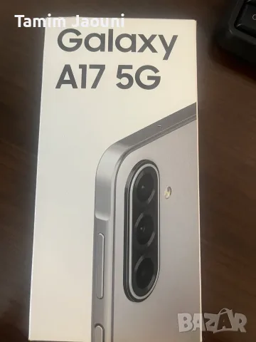 Samsung Galaxy A17 5G, 4GB RAM, 128GB, сив, нов + безплатен калъф