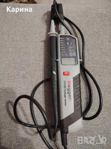 Megger TPT420 Voltage Tester , снимка 2 - Измервателни инструменти - 56647440