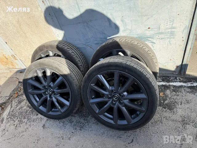 Оригинални джанти 18 Мазда Mazda , снимка 2 - Гуми и джанти - 56651396