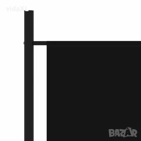 vidaXL Параван за стая, 1 панел, черен, 175x180 см, снимка 4 - Паравани - 56146684