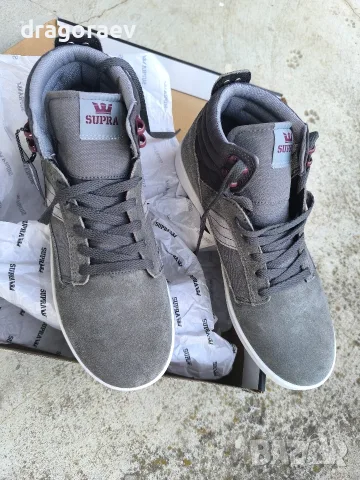 Нови кецове Supra Bandit Charcoal Grey, снимка 6 - Спортни обувки - 56660238