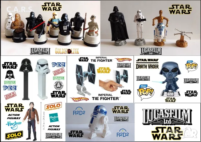 Kолекции Фигурки STAR WARS - Lucasfilm