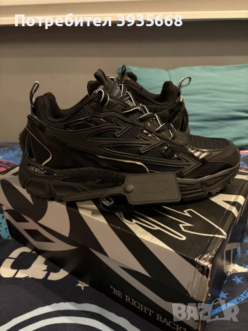 Обувки Off White “Be Right Back”, снимка 4 - Маратонки - 56745951