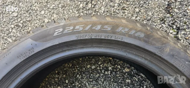 225 45 18  BMW Pirelli, снимка 6 - Гуми и джанти - 56642149