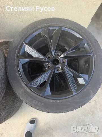 4бр алуминиеви джанти   за audi seat scoda  5 x 112 / 17 цола с гуми 235 45 17 -цена 315 евро 17 цол