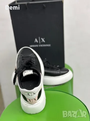 Дамски маратонки Armani Exchange , снимка 4 - Маратонки - 56696932