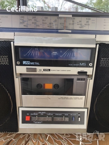 AIWA CS 660K-работещ радиокасетофон!, снимка 3 - Радиокасетофони, транзистори - 56619234