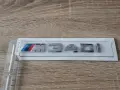 БМВ BMW М340i сребриста емблема лого, снимка 4