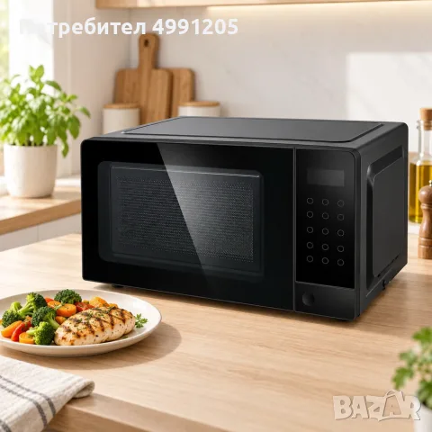 Микровълнова фурна 20 л с 6 автоматични програми, снимка 6 - Микровълнови - 56712033