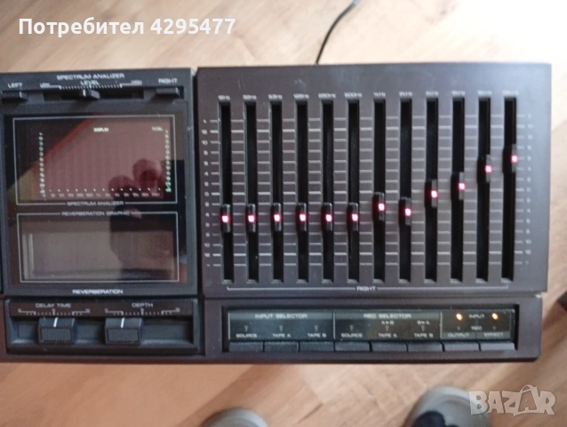 Stereo Graphic Equalizer GE-1100/spectrum analyzer, снимка 3 - Еквалайзери - 56716668
