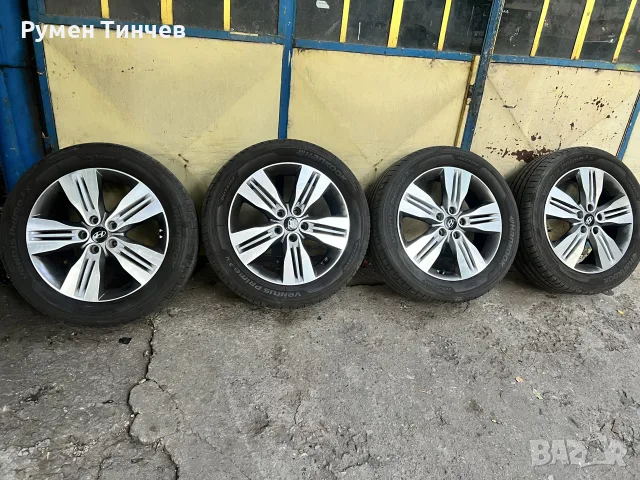 оригинални джанти с летни гуми за Хюндай 18ки