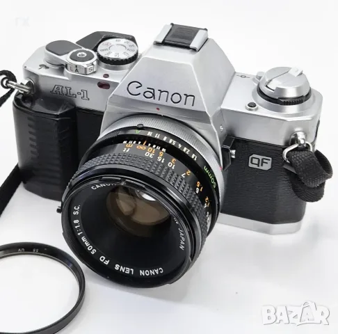 Canon AL-1 QF + обектив Canon FD 50mm f/1.8 S.C.