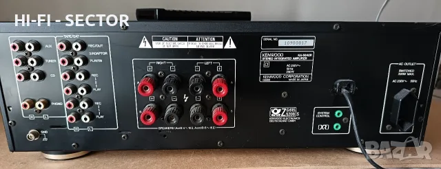 Kenwood усилвател , снимка 5 - Ресийвъри, усилватели, смесителни пултове - 56652248