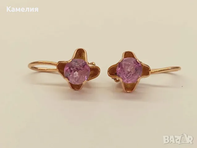 Руско злато. Обеци , снимка 4 - Обеци - 56636107