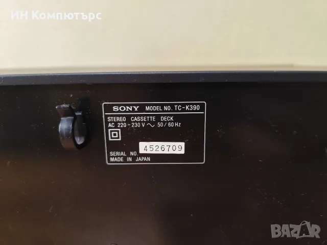 Продавам дек Sony Tac-K390, снимка 9 - Декове - 56649835