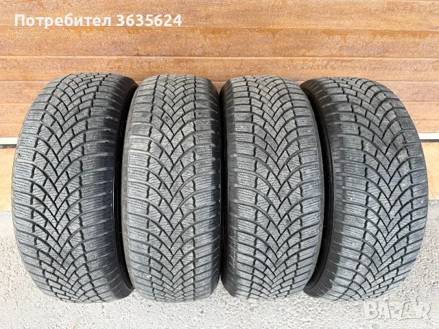 4 бр. зимни гуми 205/55/16 BRIDGESTONE BLIZZAK LM005, DOT 21/2023