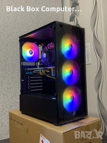 Геймърски компютър Ryzen 5 1600/ RX 580/ Ram 16GB/ SSD 240GB+500GB