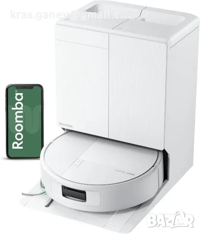 iRobot Roomba 675 – робот прахосмукачка с моп, LiDAR, 30 000 Pa и AutoWash станция