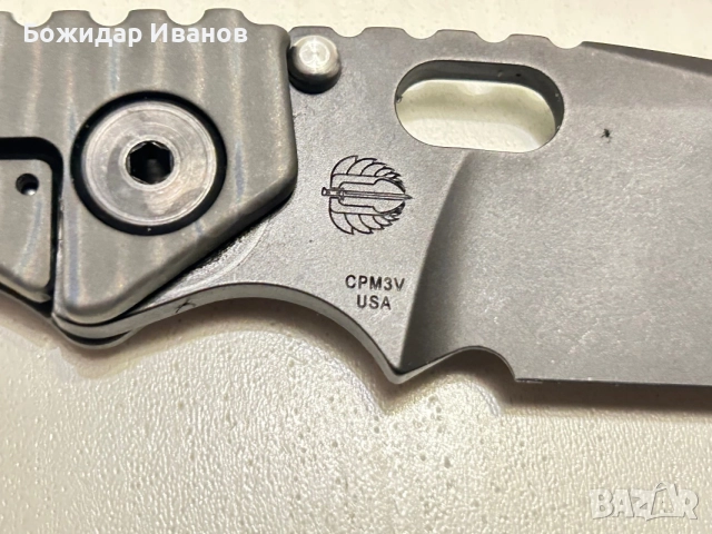 Продавам нож Mick Strider SNG CPM 3V PVD, снимка 3 - Ножове - 56750106